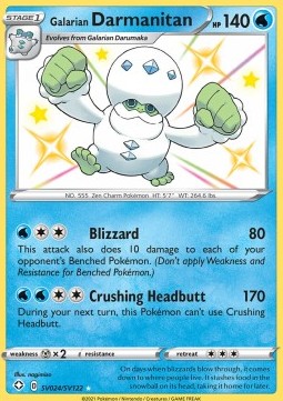 Galarian Darmanitan SHF-SV24 Secret Rare Boosterfrisch Englisch
