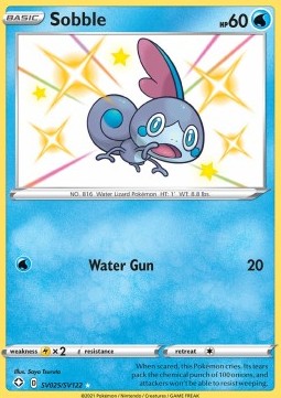 Sobble SHF-SV25 Secret Rare Excellent Englisch