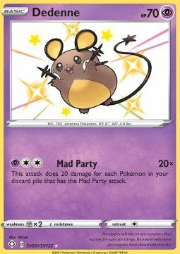 Dedenne SHF-SV51 Secret Rare Excellent Englisch