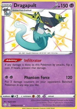Dragapult SHF-SV62 Secret Rare Good Englisch