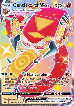 Centiskorch VMAX SHF-SV109 Secret Rare Near Mint Englisch
