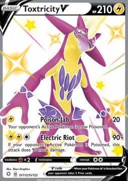 Toxtricity V SHF-SV112 Secret Rare Near Mint Englisch