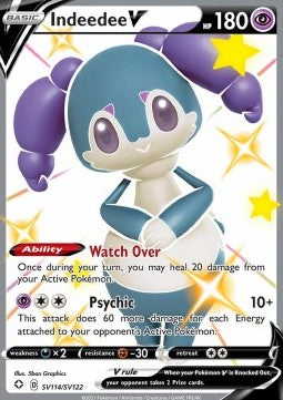 Indeedee V SHF-SV114 Secret Rare Excellent Englisch