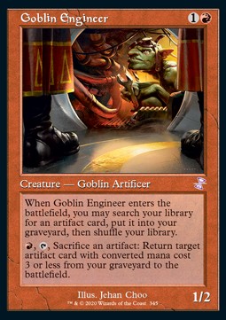 Goblin Engineer XTSR-345 Time Shifted Excellent Englisch