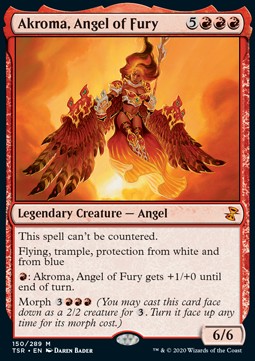 Akroma, Angel of Fury TSR-150 Mythic Excellent Englisch