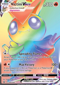 Victini VMAX BST-165 Secret Rare Near Mint Englisch