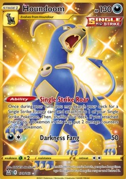 Houndoom BST-179 Secret Rare MT Englisch