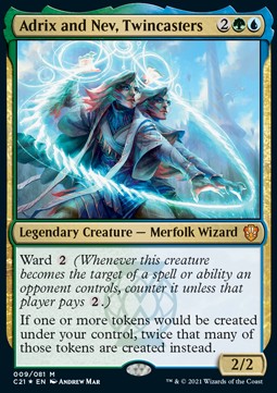 Adrix and Nev, Twincasters C21-9 Mythic Near Mint Englisch Foil