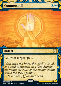 Counterspell STA-15 Rare Near Mint Englisch