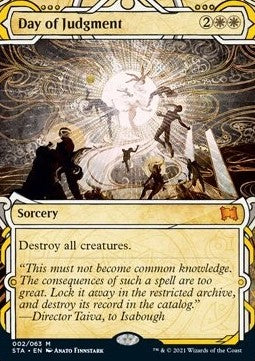 Day of Judgment STA-2 Mythic Excellent Englisch