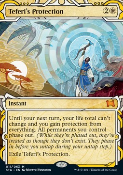 Teferi's Protection (V.1) STA-11 Mythic Near Mint Englisch