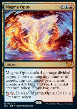 Opus Magma STX-203 Mythic Excellent Deutsch Foil