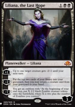 Liliana, the Last Hope ZNL-93 Mythic Excellent Englisch