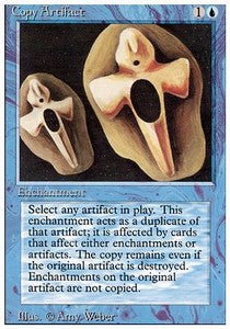Copy Artifact 3ED- Rare Played Englisch