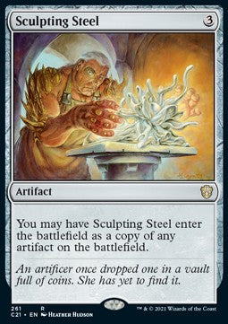 Sculpting Steel C21-261 Rare Near Mint Englisch