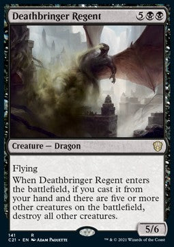 Deathbringer Regent C21-141 Rare Near Mint Englisch