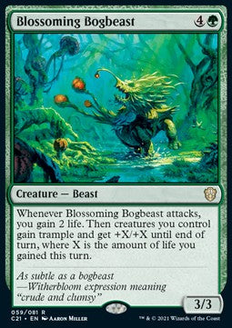 Blossoming Bogbeast C21-59 Rare Excellent Englisch