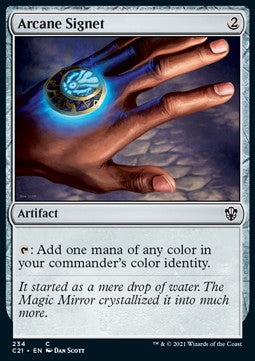 Arcane Signet C21-234 Common Excellent Englisch