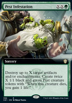 Pest Infestation XC21-392 Rare Excellent Englisch