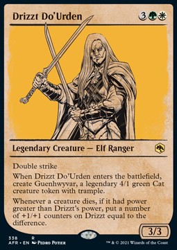 Drizzt Do'Urden XAFR-338 Rare Near Mint Englisch