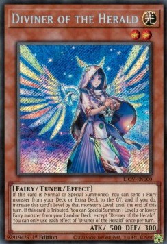 Wahrsagerin des Herolds LIOV-000 Secret Rare Excellent Deutsch