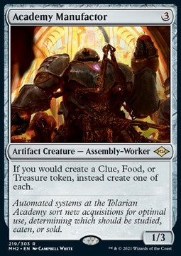 Academy Manufactor MH2-219 Rare Excellent Englisch Foil