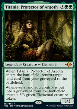Titania, Beschützerin von Argoth (V.1) MH2-287 Mythic Near Mint Deutsch
