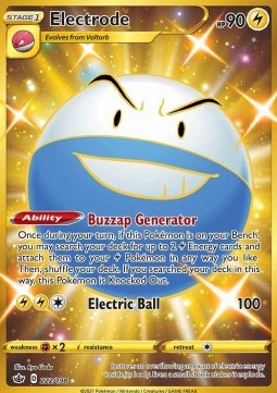 Electrode CRE-222 Secret Rare Near Mint Englisch
