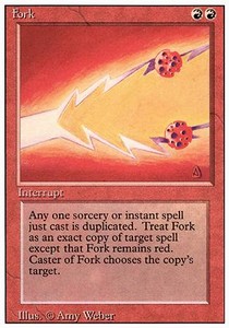 Fork 3ED- Rare Light Played Englisch