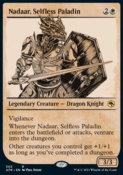 Nadaar, Selfless Paladin XAFR-303 Rare Excellent Englisch