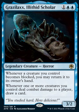 Grazilaxx, Illithid Scholar AFR-60 Rare Near Mint Englisch