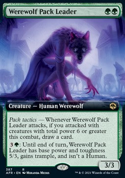 Werewolf Pack Leader XAFR-387 Rare Near Mint Englisch