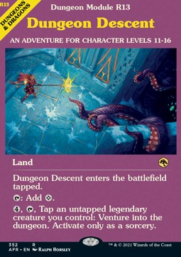 Dungeon Descent XAFR-352 Rare Near Mint Englisch