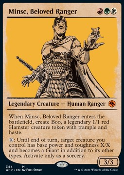 Minsc, Beloved Ranger XAFR-344 Mythic Near Mint Englisch
