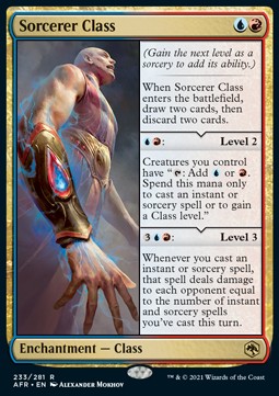 Sorcerer Class AFR-233 Rare Near Mint Englisch Foil