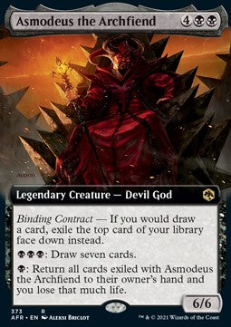 Asmodeus the Archfiend XAFR-373 Rare Excellent Englisch Foil