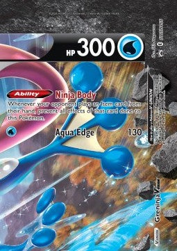 Greninja V-UNION SWSH-156 Promo Good Deutsch