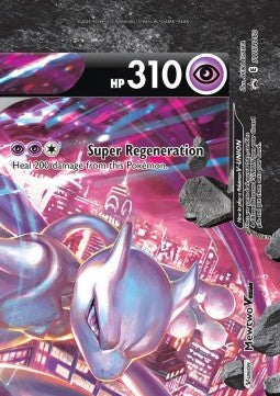 Mewtu V-UNION SWSH-160 Promo Near Mint Deutsch