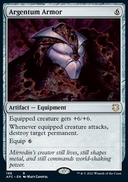 Silberrüstung AFC-198 Rare Near Mint Deutsch