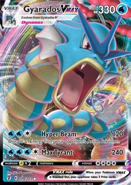 Gyarados VMAX EVS-029 Ultra Rare Near Mint Englisch