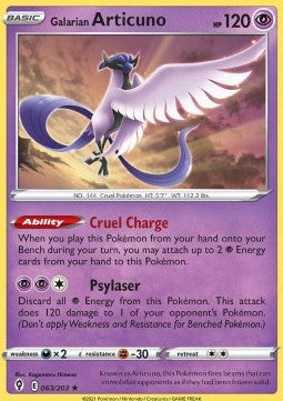 Galar-Arktos EVS-063 Holo Rare Near Mint Deutsch