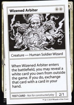 Wizened Arbiter MYSPT- Special Excellent Englisch