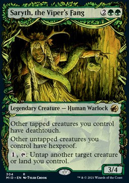 Saryth, the Viper's Fang XMID-304 Rare Poor Englisch