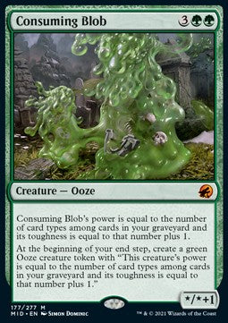 Allesfressender Glibber MID-177 Mythic Excellent Deutsch Foil
