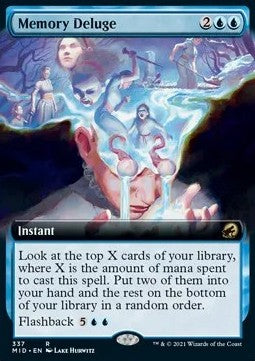 Memory Deluge XMID-337 Rare Excellent Englisch Foil