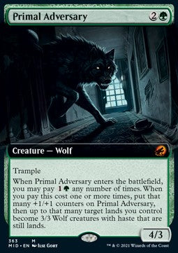 Bestialischer Widersacher XMID-363 Mythic Near Mint Deutsch Foil