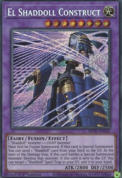 El Schattenpuppe Konstrukt MP21-247 Secret Rare Near Mint Deutsch 1. Auflage