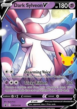 Dark Sylveon V SWSH-134 Promo Excellent Englisch
