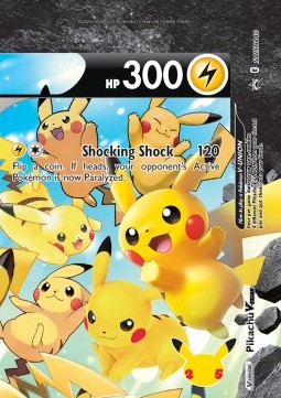 Pikachu V-UNION SWSH-140 Promo Excellent Deutsch