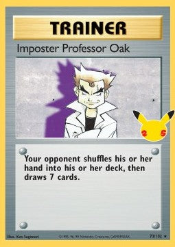 Imposter Professor Oak CEL-BS 73 Rare Near Mint Englisch